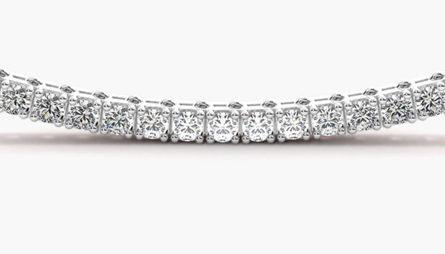 Zainab diamond tennis necklace
